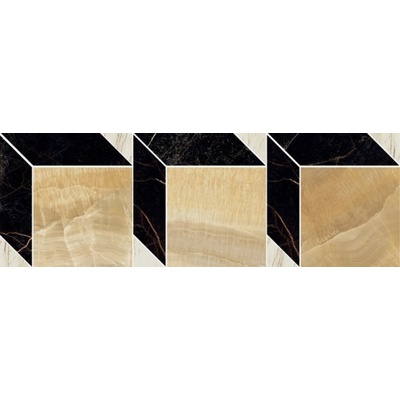 Versace Marble 240852 Cube Nero/Bianco/Oro 58.5x19.5