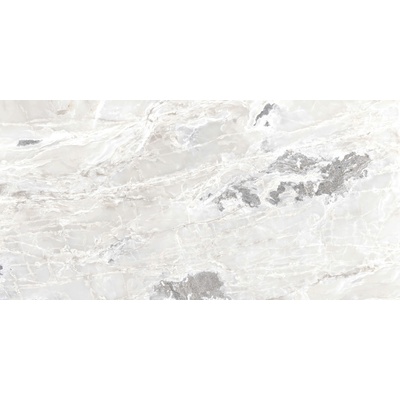 Stone Marble White Blend Glossy 160x320 - керамическая плитка и керамогранит