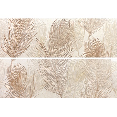 Keraben Crema Marfil K23PGK23 Burlesque (из 2-х плиток) 30x90