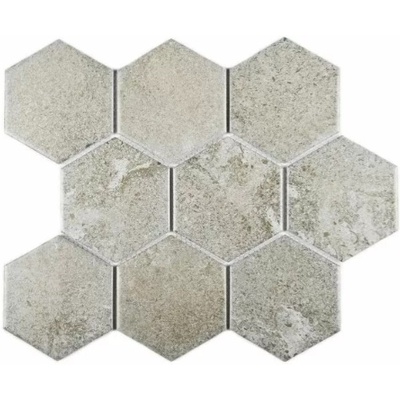 Bonaparte Керамогранитная мозаика Agate Grey 25,6x29,5