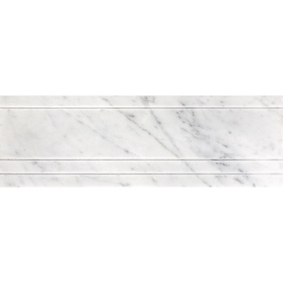 Natural mosaic Бордюры B088-3 (Carrara) 10x30.5