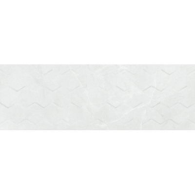 Ceramika Konskie Braga White Hexagon Rett (1,5) 25x75