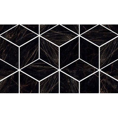 Versace Marble Mosaico T3-3D Nero 240833 29.1x17