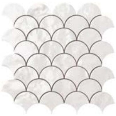 Cerasarda Trasparenze Marine 1039636 Mosaico Ventaglio Cristallo 26x26,5