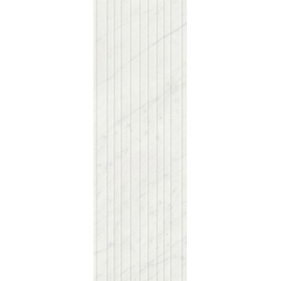 Kerama Marazzi Борсари 12102R Белый структура Rect 75x25