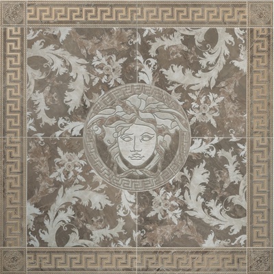 Versace Marble 240426 Rosone Grigio 117.2x117.2