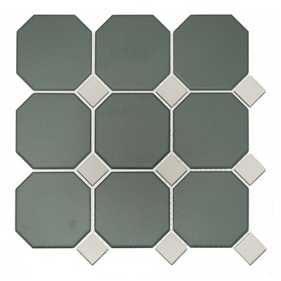 TopCer Field Material 4418OCT16 Green White 30x30 - керамическая плитка и керамогранит