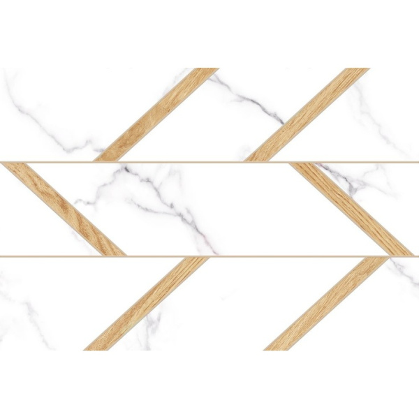 GlobalTile Vega 9VG0105TG Белый Орнамент 27x40