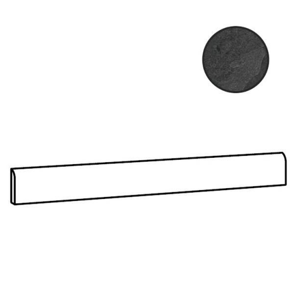 Sant Agostino Unionstone CSABMSTN60 Battiscopa Mustang 7,3x60