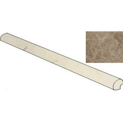 Versace Marble Coprispigolo Marrone 240817 33.3x1