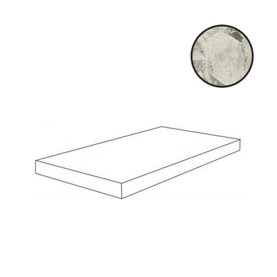 Atlas Concorde Russia Forte Dei Marmi 620070802307 Ceppo Apuano Pearl Scalino Angolo Sx 33x60