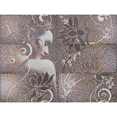 Latina ceramica Aurea Mural Lola 6 Piezas ( из 6 плиток) 100x75