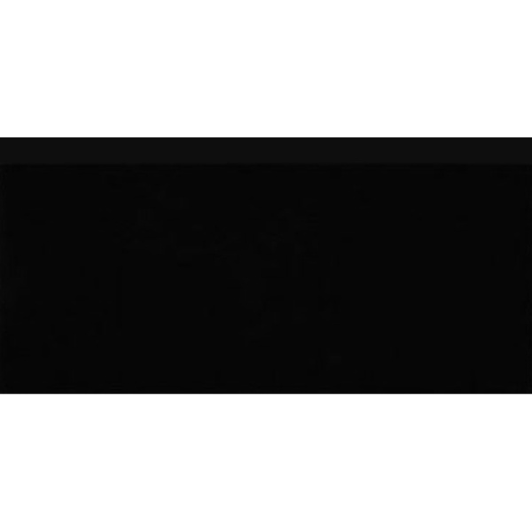 Dar Ceramics Biselado Liso Negro Brillo 15 7,5x15