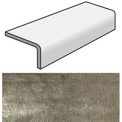 Rex Ceramiche Matieres 755956 Gris El. Elle R11 30x15