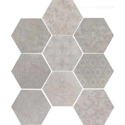 Serenissima Cir Riabita il Cotto Esagona Fabric Minimal 27.7x24