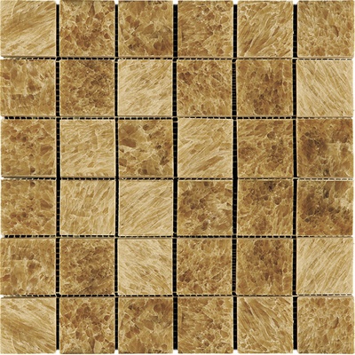 Natural mosaic Adriatica M072-48P (M073Y-48P) Onyx Caramel 30.5x30.5