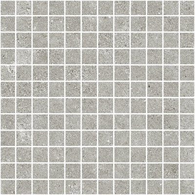 Monocibec Ceramiche Tradition 115677 Pierre Grise Mosaico Su Foglio 2.5x2.5 Naturale Rettificato 30x30