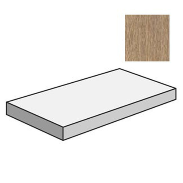 Flaviker PI.SA Cozy 0002349 Angolare Top DX Havana Ret 32x120