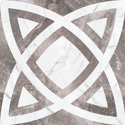 Kerranova Black &amp; White K-62/NR/d01/600x600x10 Black&amp;White Серый K-62/NR/d01/60x60 60x60