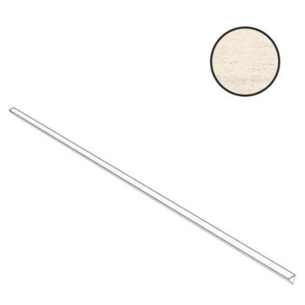 Atlas Concorde Marvel Travertine AGE2 White Vein Corner 1x120