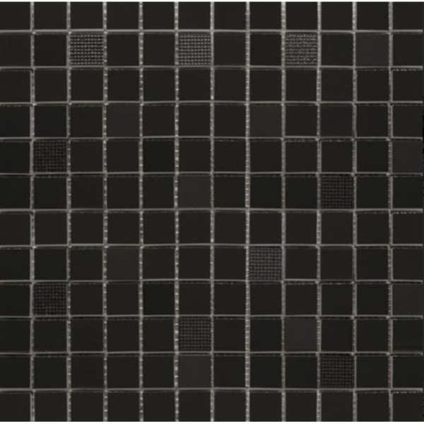 CeDam Lustri Mos Nero lucido 31,5x31,5