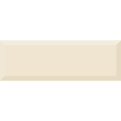 Absolut Keramika Chocolate Monocolor Biselado Brillo Crema 10x30