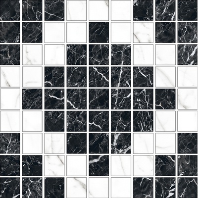 Kerranova Black &amp; White K-61(60)/LR/m01 Mix 30x30