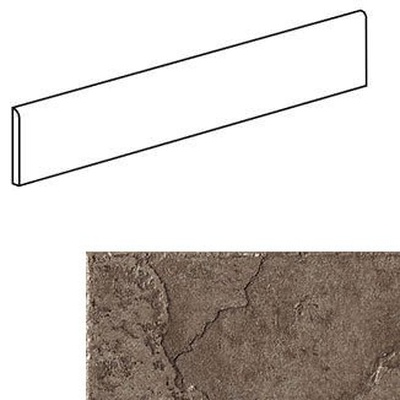 Casalgrande Padana Ardesia 9748002 Grigio Battiscopa 9x30