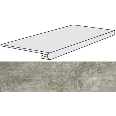 Rex Ceramiche Matieres 755963 Nuage Gradino 120x33