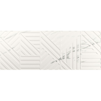 Click ceramica Akros Cross White 35x90