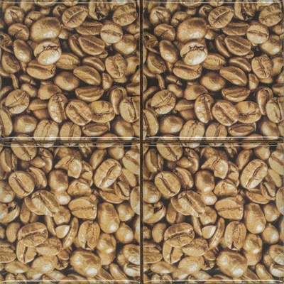 Absolut Keramika Coffee Beans Set 02 (4pzs) 10x10 - керамическая плитка и керамогранит