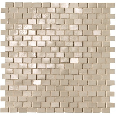 Fap Ceramiche Brickell fNWO Beige Brick Mos.Gloss 30x30