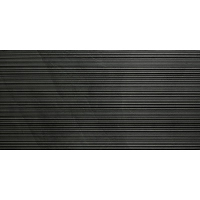 Impronta italgraniti Shale SL05BAR Dark Ribbed 60x120