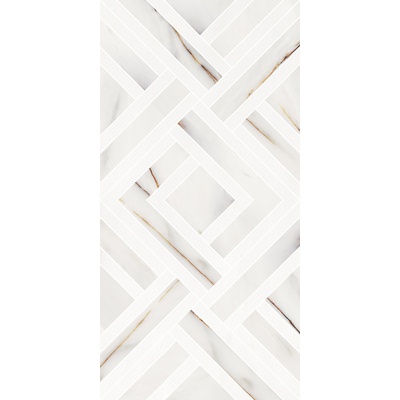 Azori Rosso Venato Geometria 31,5x63