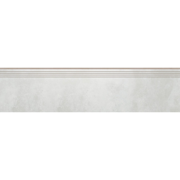 Cerrad Apenino 5903313306560 Bianco Lappato Engraved Stair 29,7x119,7