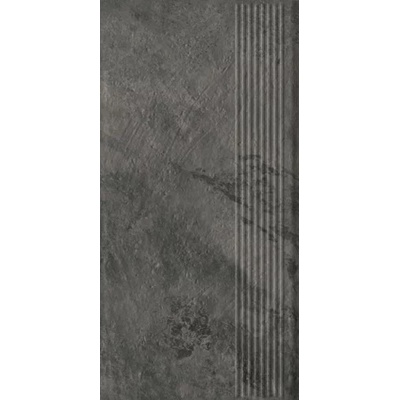 Grupa Paradyz Ardis Dark Stopnica Prosta Struktura Mat 30x60