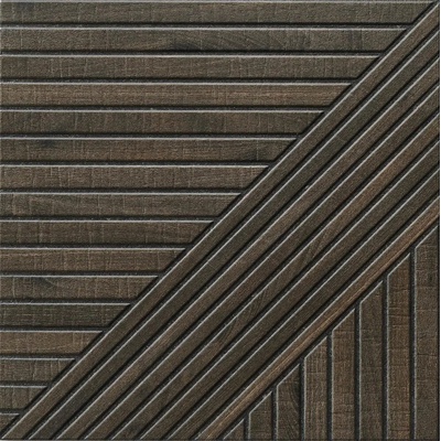 Realonda Tangram Wood Walnut 44x44 - керамическая плитка и керамогранит