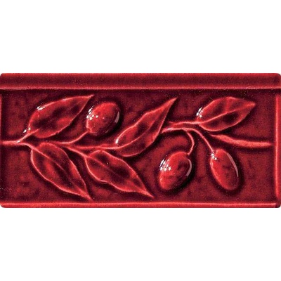 Settecento The Traditional Style 30552 Olive Burgundy Listello 7,5x15