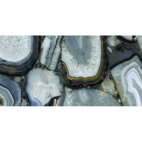 Level by Emil Group Marmi ELN0 Book Match A Agate Azure Full Lappato 162x324