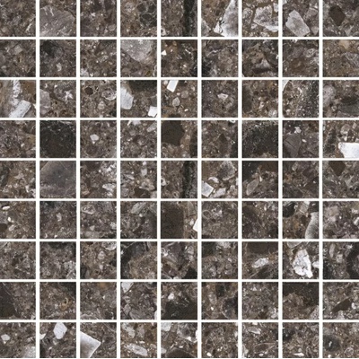 Kerranova Terrazzo K-333/LR/m01 Dark Grey 30x30