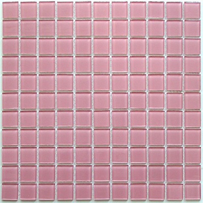 Bonaparte Мозаика стеклянная Pink glass 30x30
