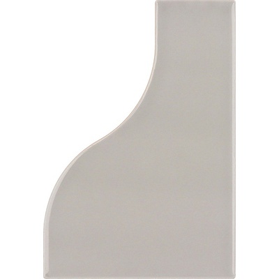 Equipe Curve 28845 Grey Gloss 8,3x12 - керамическая плитка и керамогранит