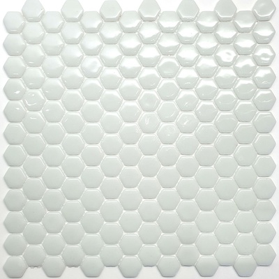Natural mosaic Steppa STP-WH001-HEX White 30x30