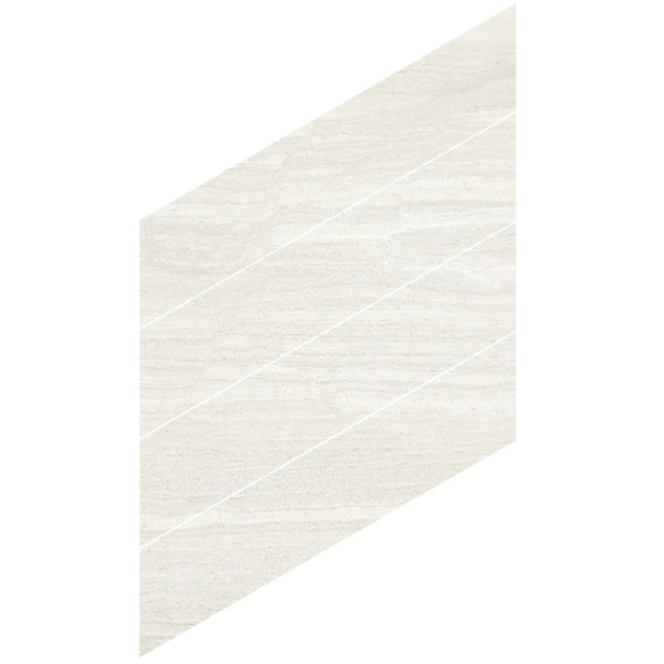 Vallelunga Tino 02TINMCH10S Chevron T4 Bianco Satin Evo 29,3x50,9 - керамическая плитка и керамогранит