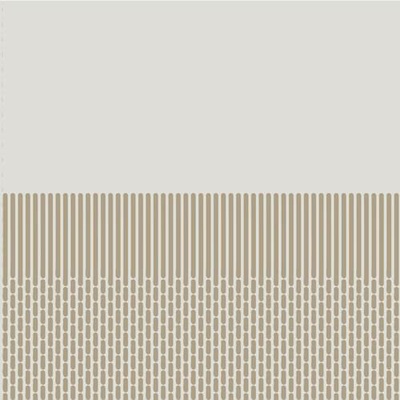 Mutina Tape RETA55 Grainy Half Brown 20,5x20,5