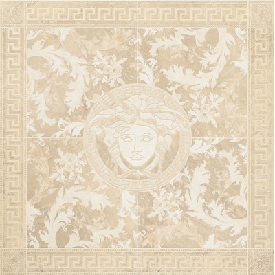 Versace Marble 240424 Rosone Beige 117.2x117.2