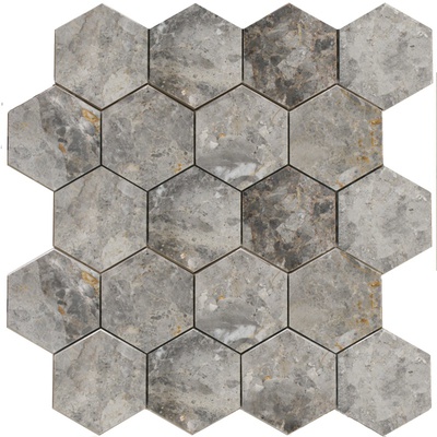 Мрамор Мозаика Hexagon LgP 30x27.5
