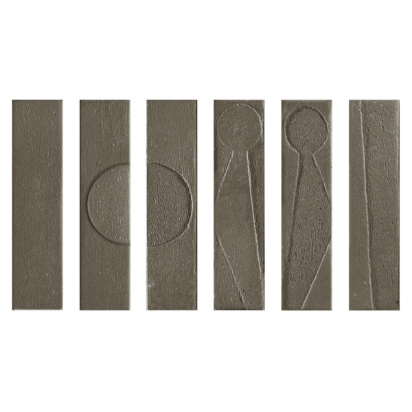 Settecento Koine 118624 Alphabet Terra 4,5x18,6 - керамическая плитка и керамогранит