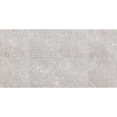 Abitare La Ceramica Icon Dec.Patchwork Silver Lapp 30x60