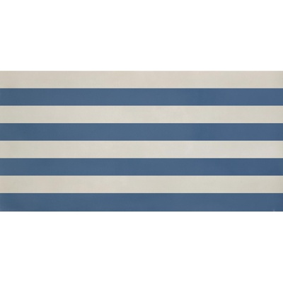 Casalgrande Padana R-evolution 11461226 Decoro Stripes Total White-Blue 60x120